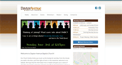 Desktop Screenshot of daytonave.org